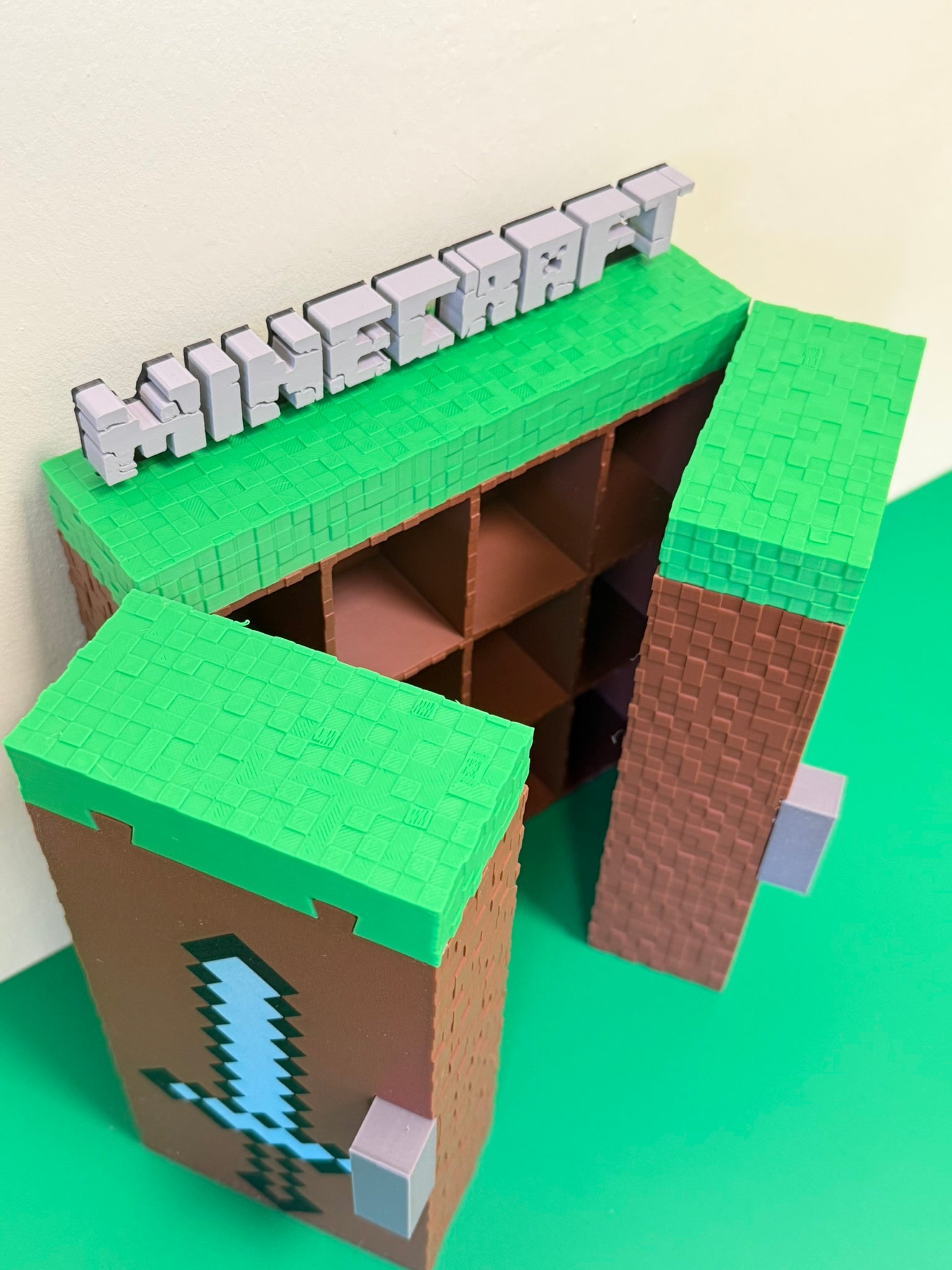 Expositor Minecraft Kinder Joy