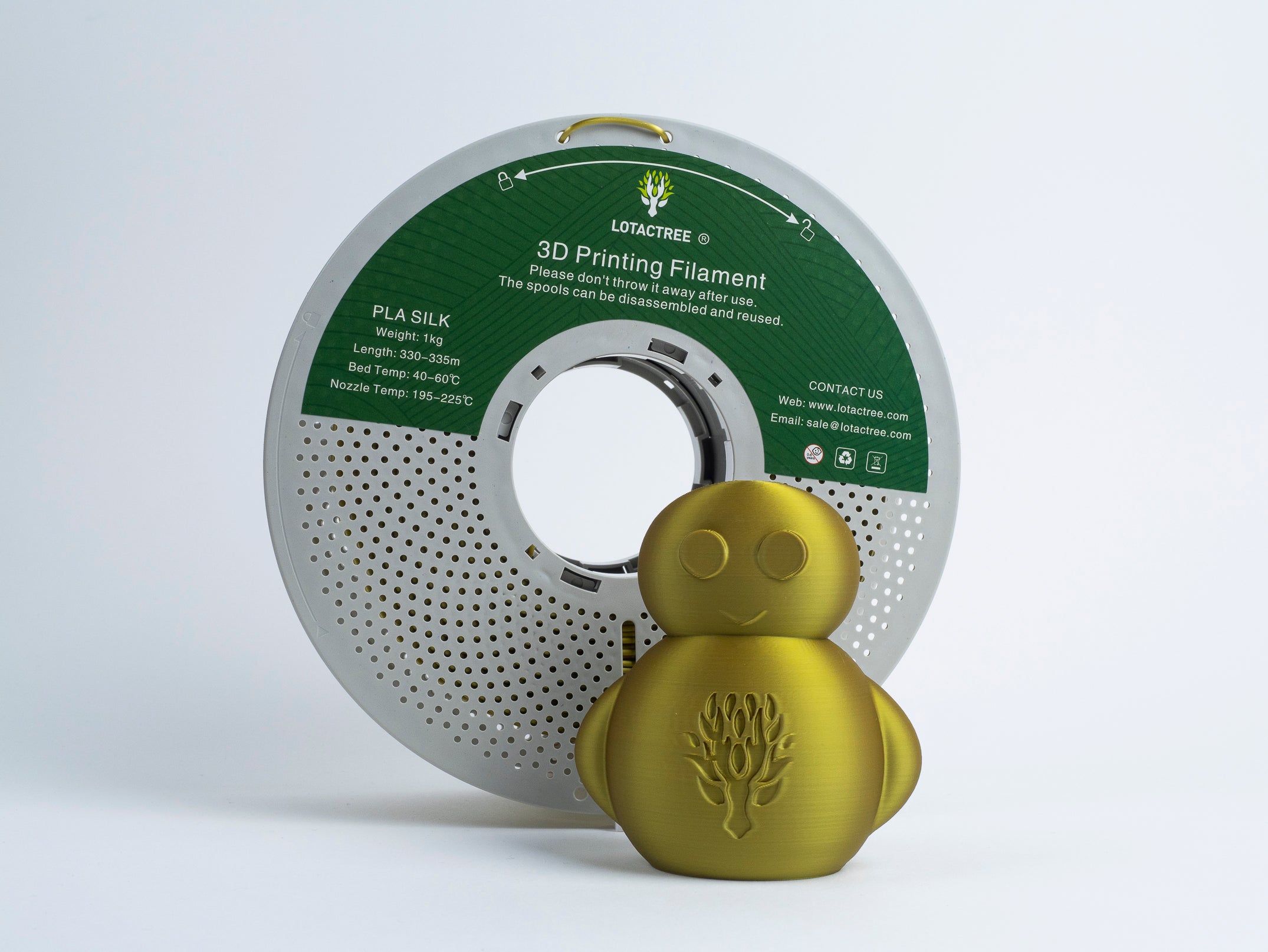 PLA-SILK 1Kg Multicolor Lotactree