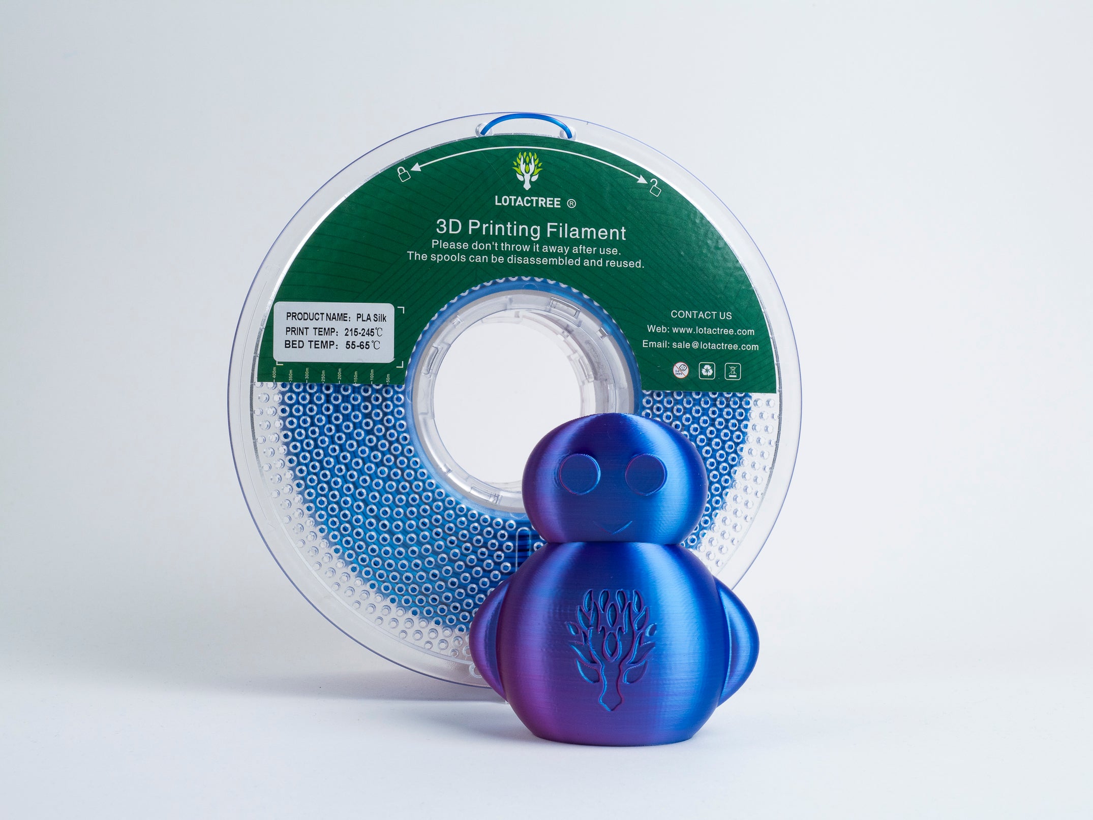 PLA-SILK 1Kg Multicolor Lotactree